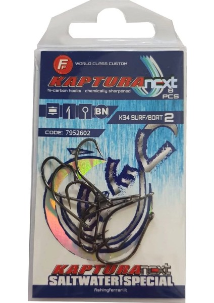 Kaptura K34 Surf&boat 10 Adet Lıneaeffe-2 Numara