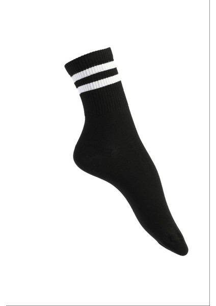 Unisex Çizgili Kolej Çorap