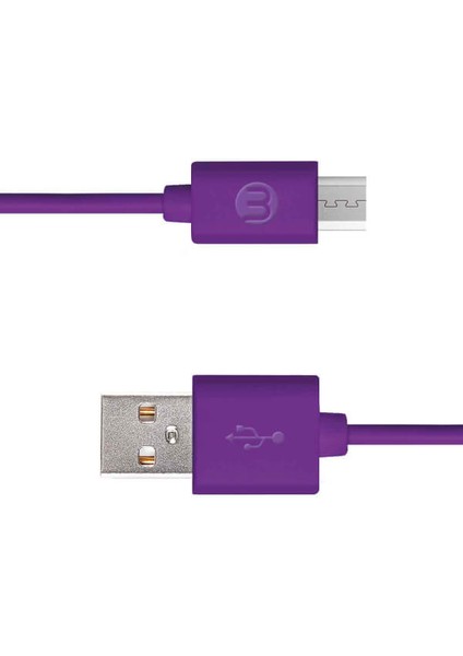 Micro USB Kablosu Mor