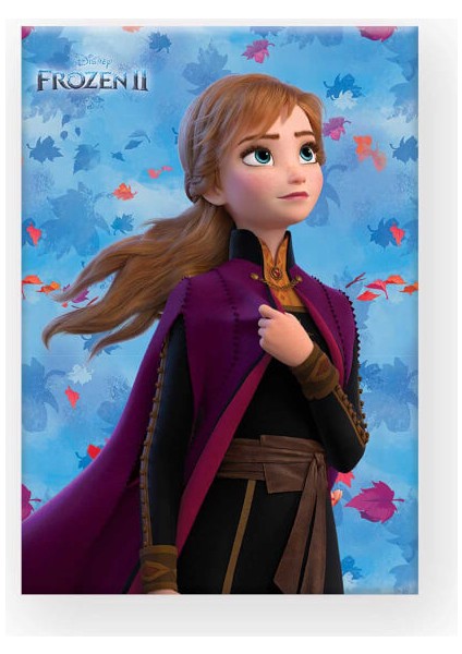 Frozen Çizgili Defter A4 40 Yaprak