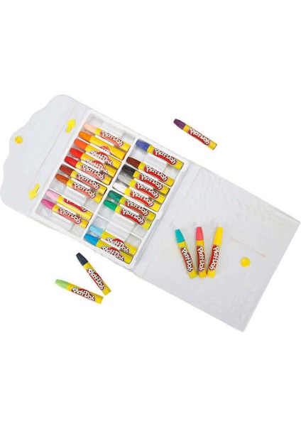 Play Doh Pastel Boya Çantalı 24 Renk fiyatları