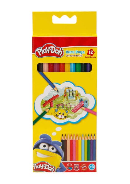 Play Doh Kuru Boya Tam Boy 12 Renk