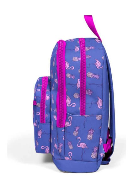 Coral High Okul Çantası Flamingo Desenli 23112 fiyatları