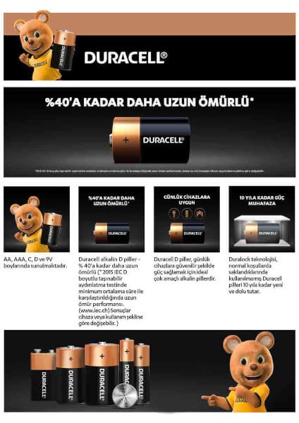 Büyük Pil C 2li fiyatları