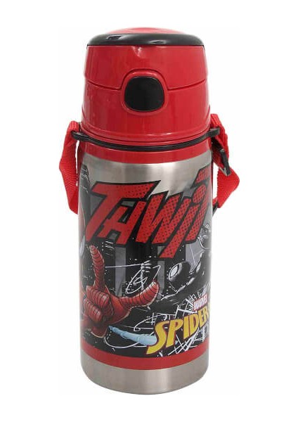 Spiderman Salto Thwip Çelik Matara 500 ml 42076