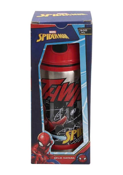 Spiderman Salto Thwip Çelik Matara 500 ml 42076