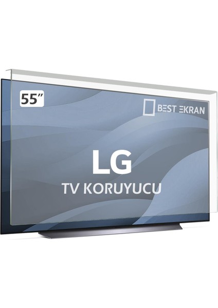 Lg OLED55C24LA Tv Ekran Koruyucu - Lg 55" Inç 139 cm Ekran Koruyucu
