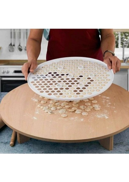 Pratik Mantı Kalıbı Mantı Kesme Aparatı Büyük Boy 42 cm Mantımatik