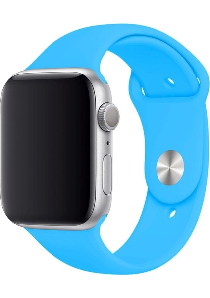 Apple Watch Uyumlu 3 4 5 6 7 8 Se Delikli 42 44 45MM Kordon Kayış Bileklik Klasik Silikon fırsatları