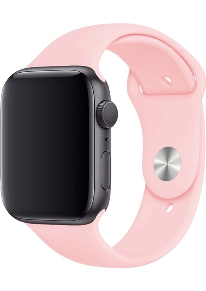 Apple Watch Uyumlu 3 4 5 6 7 8 Se Delikli 42 44 45MM Kordon Kayış Bileklik Klasik Silikon fiyatları