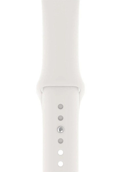 Apple Watch Uyumlu Uyumlu Kordon 2 3 4 5 Seri 42 mm ve 44 mm Silikon Kordon Kayış