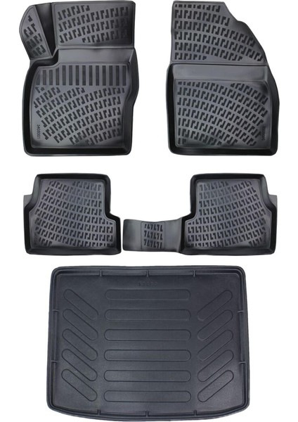 Ford Focus 1 1998-2004 Hb 3D Paspas+Bagaj Havuzu Seti