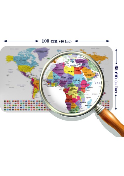 Ülke Bayrak Lı Eğitici Başkent Detaylı Atlası Dünya Haritası Duvar Sticker modelleri