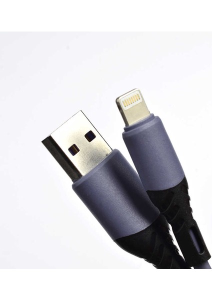 Go Des GD-UC519 Lightning USB Kablo 2.4A Şarj Kablosu 100 cm Data Kablo