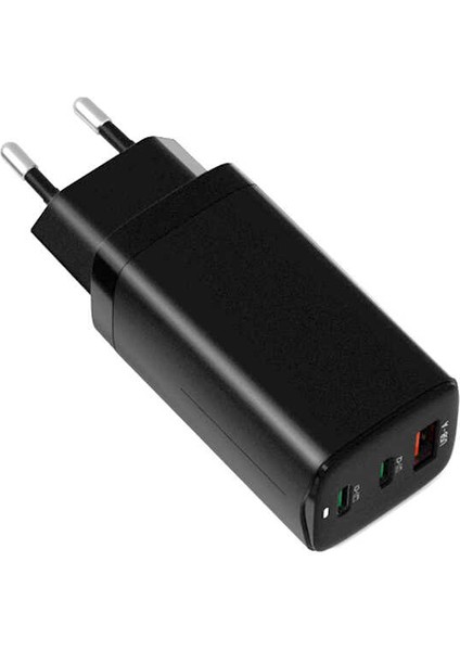 Gan Tech GTC6521 65W USB / Pd Power Adaptör 5A Hızlı Şarj Aleti Cihazı Başlığı Qualcomm 3.0