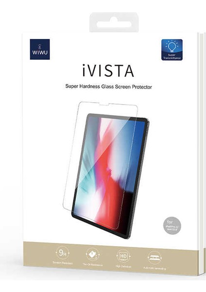 Apple iPad 9.7 2018 (6.nesil) Wiwu Ivista 2.5d Glass Ekran Koruyucu