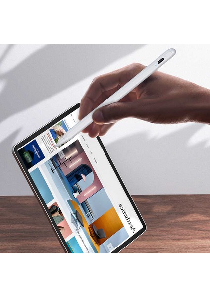 2nd Generation Stylus Pencil Palm Rejection Eğim Özellikli Dokunmatik Kalem iPad 2018