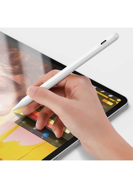 2nd Generation Stylus Pencil Palm Rejection Eğim Özellikli Dokunmatik Kalem iPad 2018