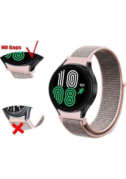 Samsung Galaxy Watch 4 5 6 7 FE 40 40 44 Classic 42 43 46 47 mm Kordon Hasır Kordon 1-1 Uyumlu Klips modelleri