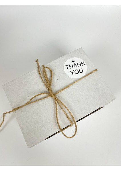 Thank You Yazılı 50 mm Yapışkanlı Stciker Etiket 100 Adet fiyatları