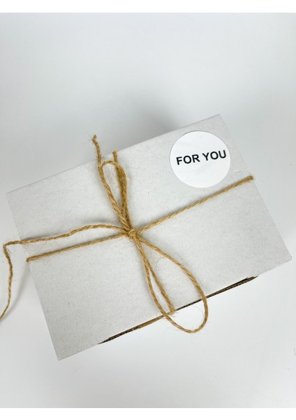 For You Yazılı Yuvarlak Yapışkanlı Sticker Etiket 40 mm 120 Adet fiyatları