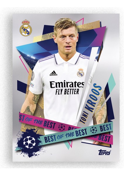 2022-23 UEFA Şampiyonlar Ligi Resmi Lisanslı Futbolcu Sticker Koleksiyonu / Başlangıç Paketi