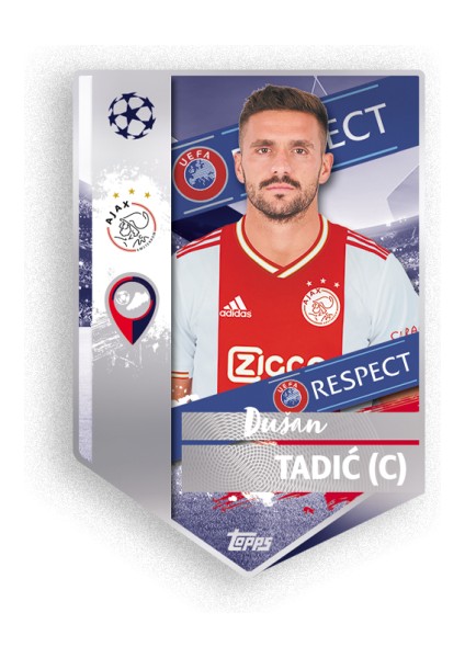 2022-23 UEFA Şampiyonlar Ligi Resmi Lisanslı Futbolcu Sticker Koleksiyonu / Paket