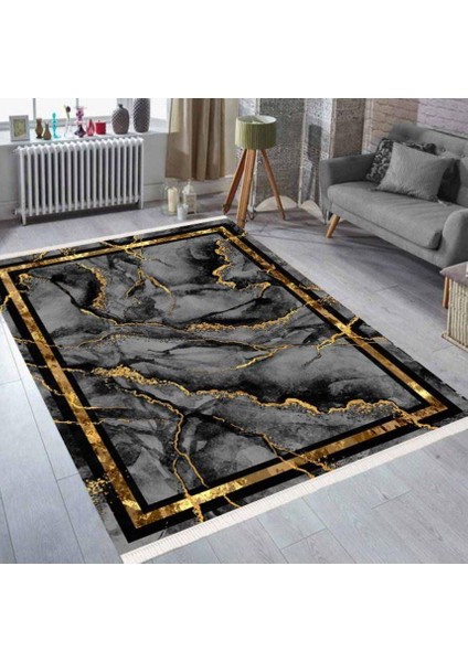 Pvc Kaymaz Taban Salon Mutfak Yatak Odası Halısı Yolluk I-CK-742