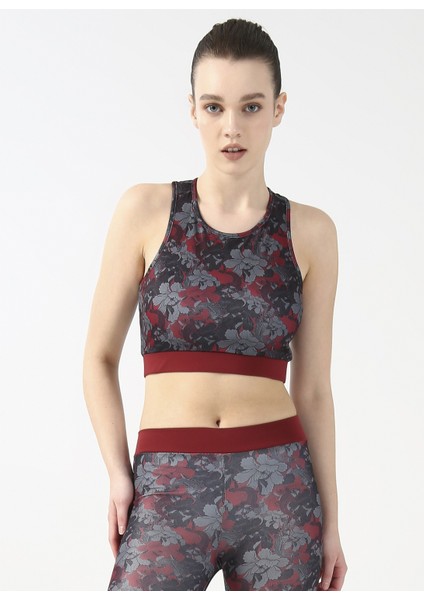 Bordo Kadın Büstiyer Y-Koı modelleri