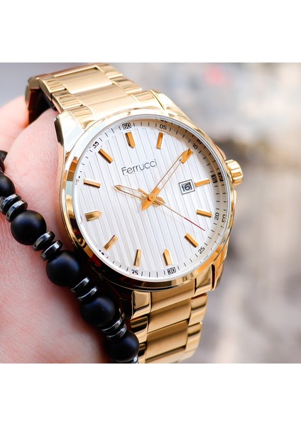 Takvimli Çelik Erkek Kol Saati