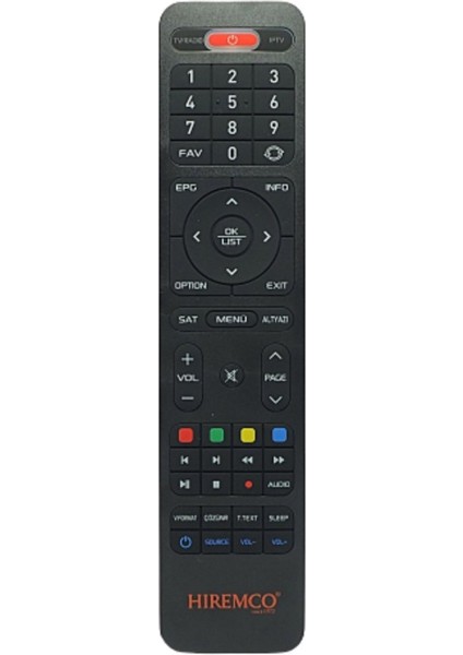 Hiremco Gt Turbo V8D Hd Orjinal Uydu Kumandası - Orjınal Kumanda fiyatları