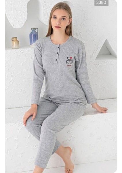 Afilli Moda Kışlık Pijama Takımı