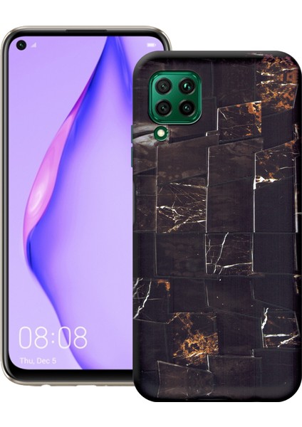 Huawei P40 Lite Gloom Silikon Telefon Kılıf GLM-098