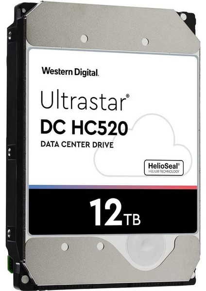 Ultrastar Dc HC520 12TB HUH721212ALE600 7200RPM 3.5" Sata 6gb/s HDD