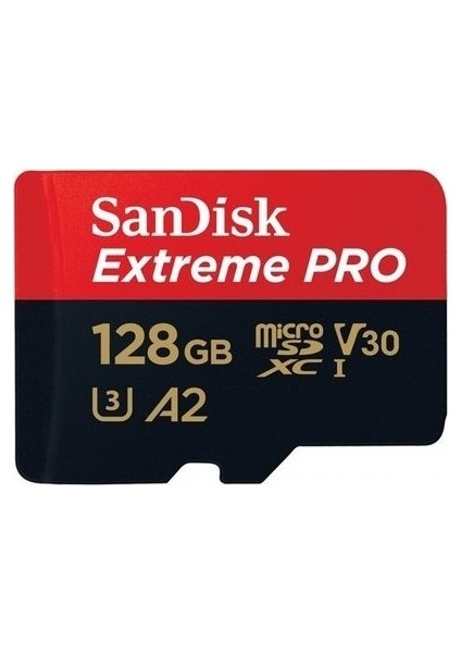 Sandisk Extreme Pro 128GB Microsdxc Uhs-1 A2 170MB/S SDSQXCY-128G-GN6MA (Yurt Dışından)