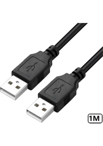 5248 USB Uzatma Kablosu 1 Metre Uzatıcı Iki Ucu Erkek Erkek 100CM