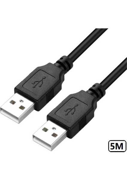 5251 USB Uzatma Kablosu 5 Metre Uzatıcı Iki Ucu Erkek Erkek
