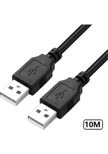 5252 USB Uzatma Kablosu 10 Metre Uzatıcı Iki Ucu Erkek Erkek