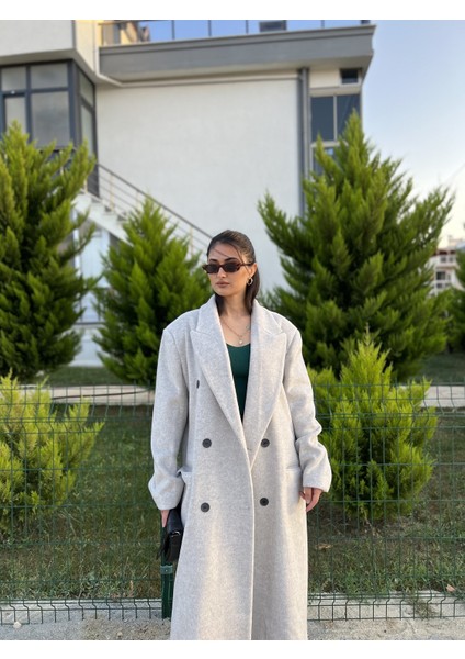 Premium Oversize Kaşe Kaban