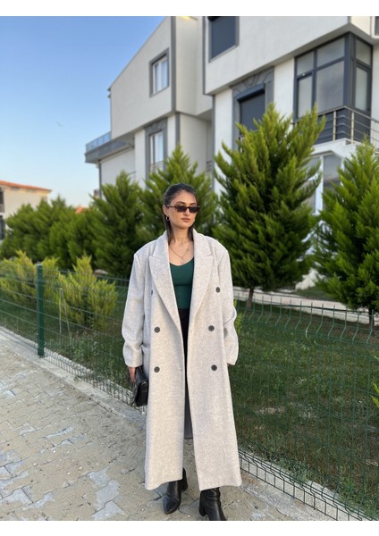 Premium Oversize Kaşe Kaban