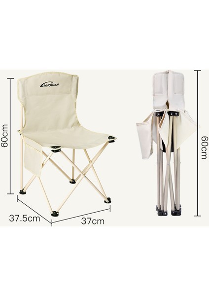 Açık Katlanır Piknik Sandalyesi (Yurt Dışından)