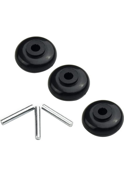 3x Akslar ve Silindirler Motorlu Kafalar Dyson Elektrikli Süpürge Için Küçük Mil Tekerlekleri Güç Kafalarının Değiştirilmesi (Yurt Dışından)