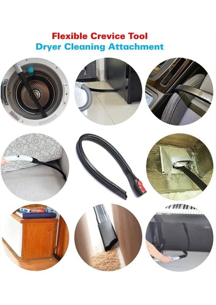 Dyson V11 V10 V8 V7 Plus Esnek Uzatma Hortumu Elektrikli Süpürge Aksesuarları Için Kurutucu Temizleme Aleti ve Vakum Eklentileri (Yurt Dışından) modelleri