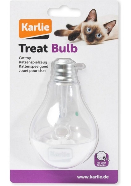 Ledli Kedi Oyuncağı Ampül 7X7X11 cm