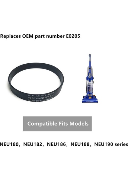Eureka Stil U E0205 Için 4 Paket Vakum Kemeri Yedek Kayışlar Dik Süpürge Eureka NEU202 NEU181 NEU180 Etc Için (Yurt Dışından) indirimleri