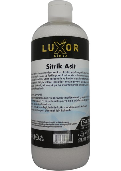 Sitrik Asit limon tuzu 400 gr