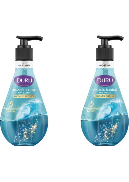 Sıvı Sabun Okyanus Tazeliği 500 Ml. x 2 Adet