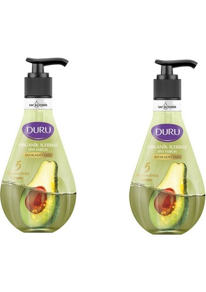 Sıvı Sabun Avokado Kokulu 500 Ml. x 2 Adet