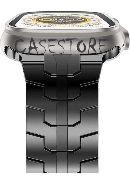 Apple Watch Ultra 49MM Uyumlu Metal Baklalı Kordon modelleri