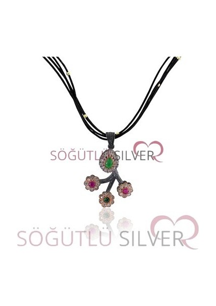 Yakut Zümrüt Üçlü Set